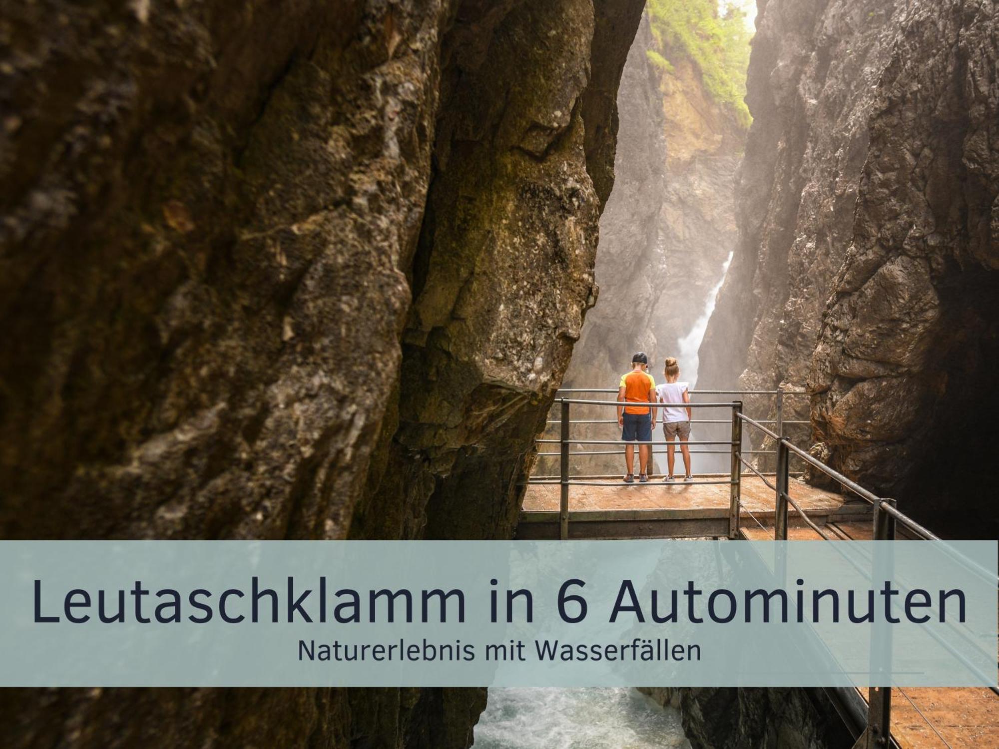 Die Karwendelsuite - 5 Sterne Fewo Mit Bestem Bergblick, Zentrumsnah & Ruhig Gelegen, Familienfreundlich Mittenwald Eksteriør billede